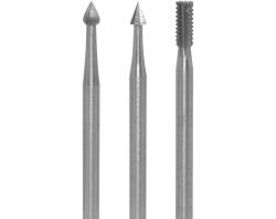1701 - 3 Verschiedene Fräser Ø 2,3 mm