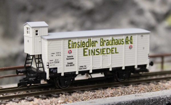 Hädl 113951-10 Gedeckter Güterwagen DRG -Einsiedler Brauhaus-