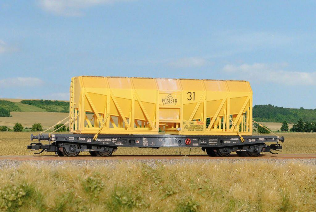 Sdv Model 12098 Zementsilowagen Paoj Posista, CSD - Bausatz