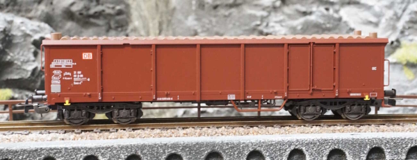 Piko 58235b Offener Güterwagen Eaos DB AG mit Holzladung