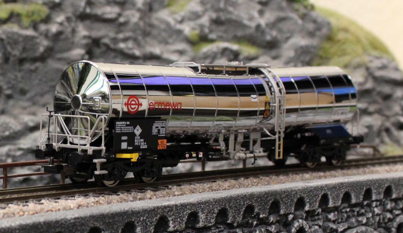 Piko 58253b ChemieKesselwagen Ermewa