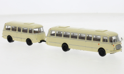 Brekina 58271 JZS Jelcz 043 Bus mit PA 01 beige, 1964,