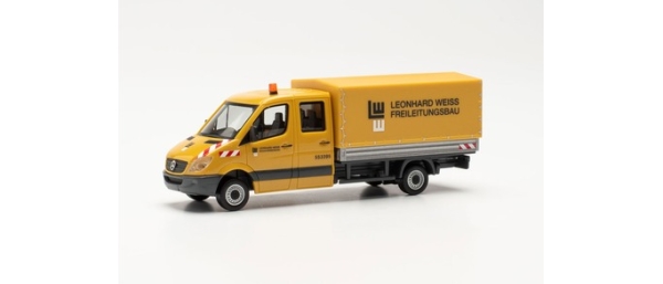 Herpa 950060 Mercedes-Benz Sprinter Doppelkabine "Leonhard Weiss"