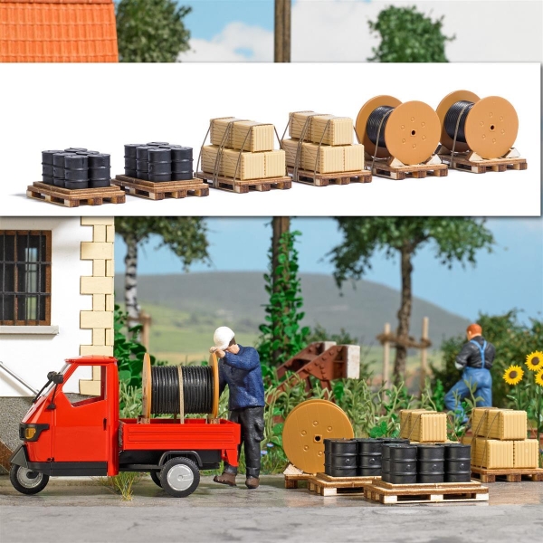 Busch 10264 Paletten mit Ladegut