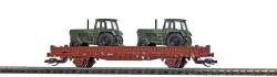 Busch 31510 Flachwagen Ks 3300 mit ZT 300 NVA DR