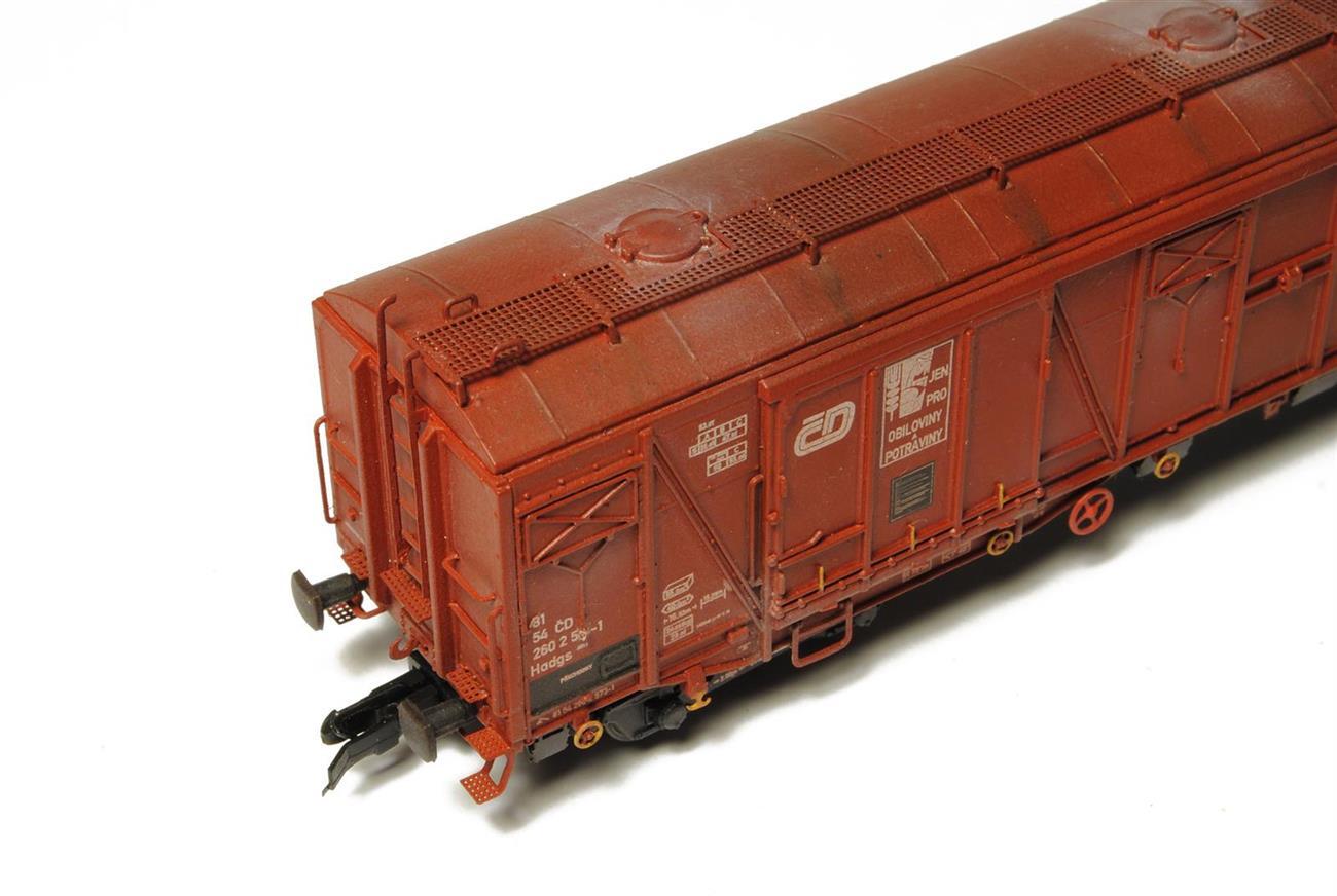 Sdv Model 12084 Gedeckter Güterwagen Hadgs 11 CD - Bausatz