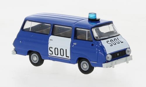 Brekina 30818 Skoda 1203 Bus blau, 1969, SOOL,
