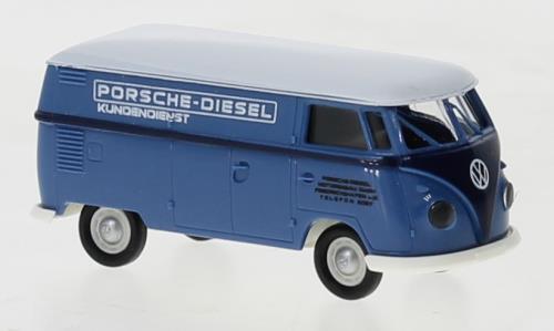 Brekina 32758 VW T1b Kasten Porsche Diesel 1960, Porsche Diesel Kundendienst,