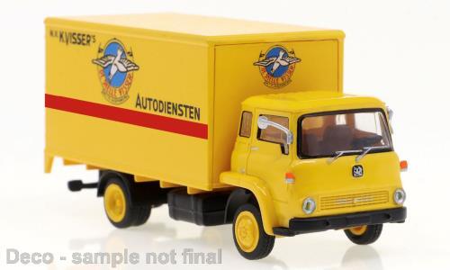 Brekina 35917 Bedford TK Koffer 1. Version 1971, Visser Autodienst,