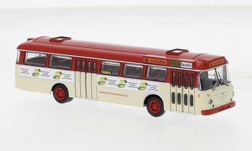 Brekina 59385 Büssing Senator 12 D 1962, Hanau - Nette Leute,