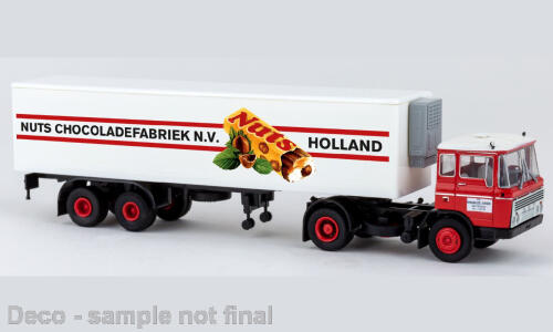 Brekina 85286 DAF FT 2600 Kühlkoffer-SZ 1962, RSK - Nuts,