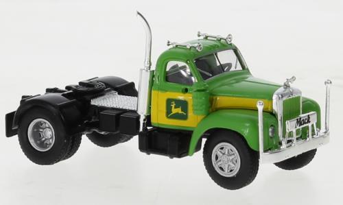 Brekina 85979 Mack B 61 grün, 1953, John Deere ,