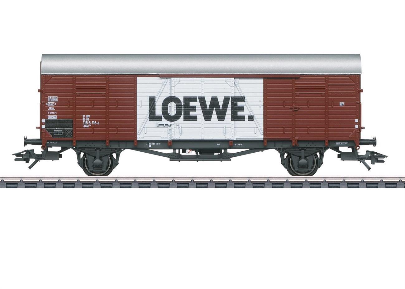 Märklin 46155 Gedeckter Güterwagen Gbkl 238 -Loewe- DB