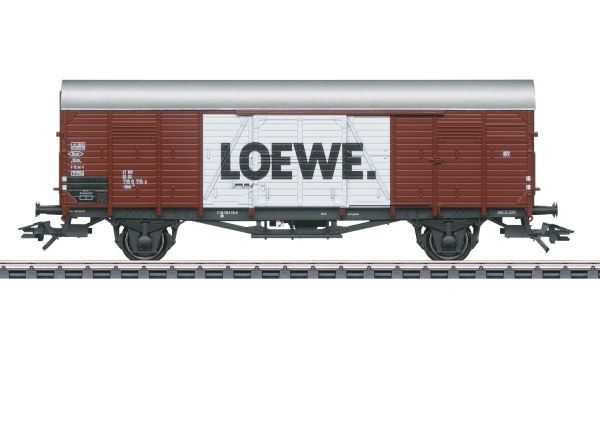 Märklin 46155 Gedeckter Güterwagen Gbkl 238 -Loewe- DB