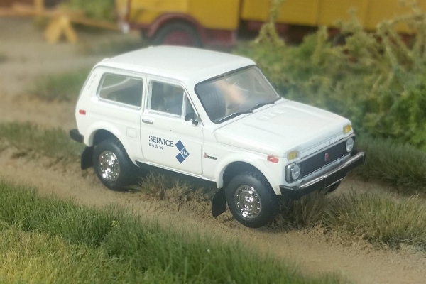 Modell Car Zenker 03-354 Lada Niva WAS 2121 IFA W50-Service 1:87