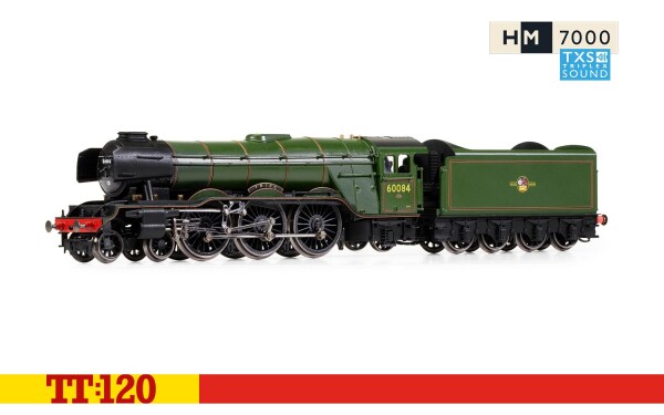 Hornby TT3006TXSM Dampflokomotive A3 4-6-2 60084 -Trigo- Sound Version