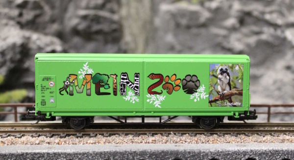 Tillig 14853 START-Schiebewandwagen „Mein Zoo“