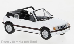 Brekina PCX870501 Peugeot 205 Cabriolet weiss, 1986,