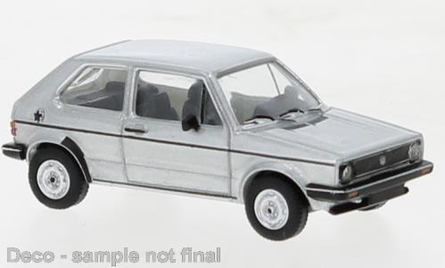 Brekina PCX870524 VW VW Golf I  silber, 1980,