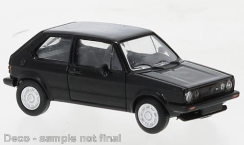 Brekina PCX870527 VW VW Golf I GTI Pirelli schwarz, 1980,