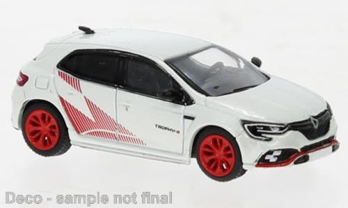 Brekina PCX870608MCW Renault Megane RS Exklusiv Model Car World weiss, 2021, RS Trophy,