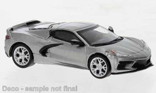 Brekina PCX870674 Chevrolet Corvette C8 metallic grau, 2020,
