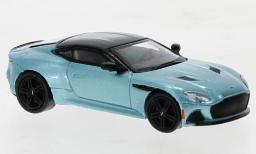 Brekina PCX870676 Aston Martin DBS Superleggera metallic hellblau, 2019,