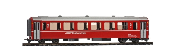 Bemo 3282117 RhB B 2467 Einheitswagen III rot