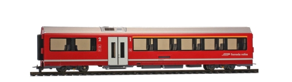 Bemo 3298122 RhB AB 572 01 AGZ Mittelwagen mit Innenbeleuchtung