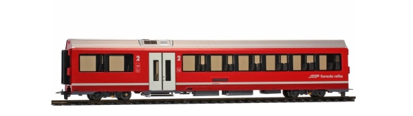 Bemo 3298132 RhB B 573 01 AGZ Mittelwagen mit Innenbeleuchtung