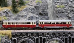 Roco 7780001 Dieseltriebwagen M 152 0059 mit Beiwagen, CSD