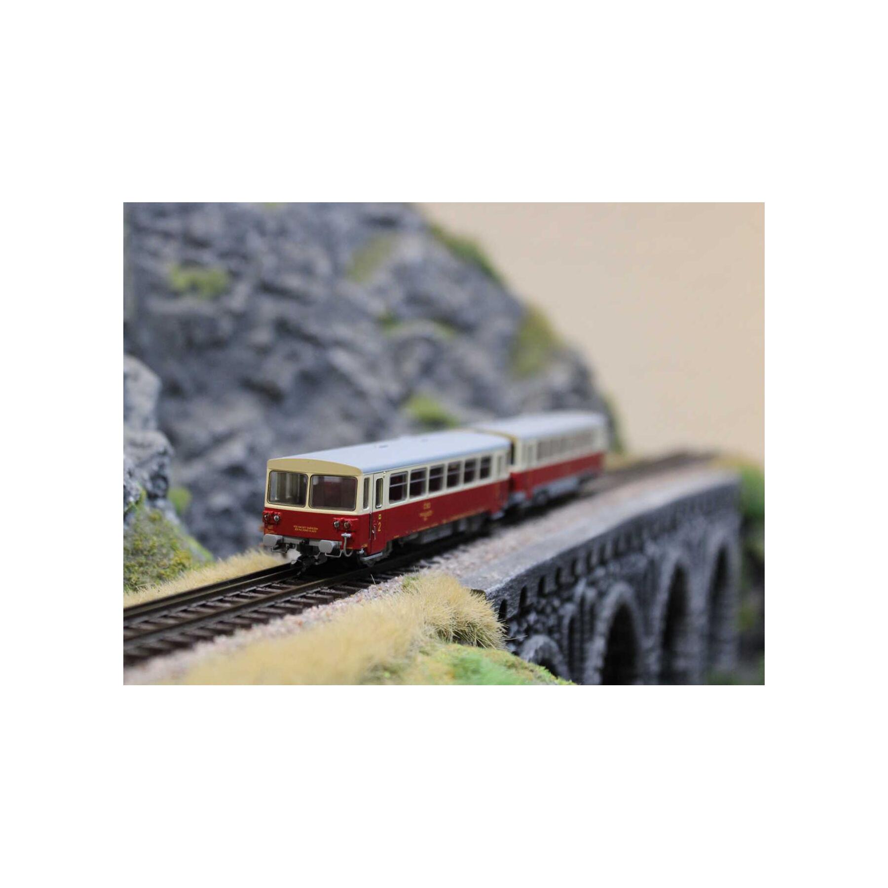 Roco 7790001 Dieseltriebwagen M 152 0059 mit Beiwagen, CSD - Sound Version