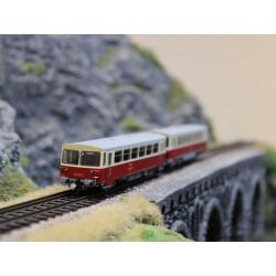 Roco 7790001 Dieseltriebwagen M 152 0059 mit Beiwagen, CSD - Sound Version