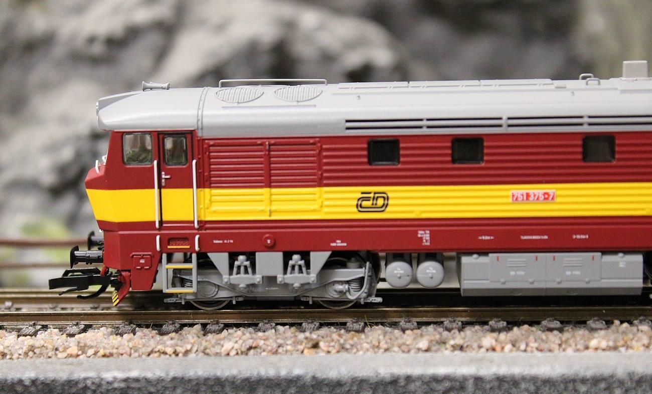 Roco 7390007 Diesellokomotive 751 375-7, CD - Sound Version
