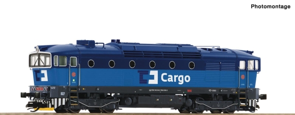 Roco 7390006 Diesellokomotive 750 330-3, CD Cargo - Sound Version