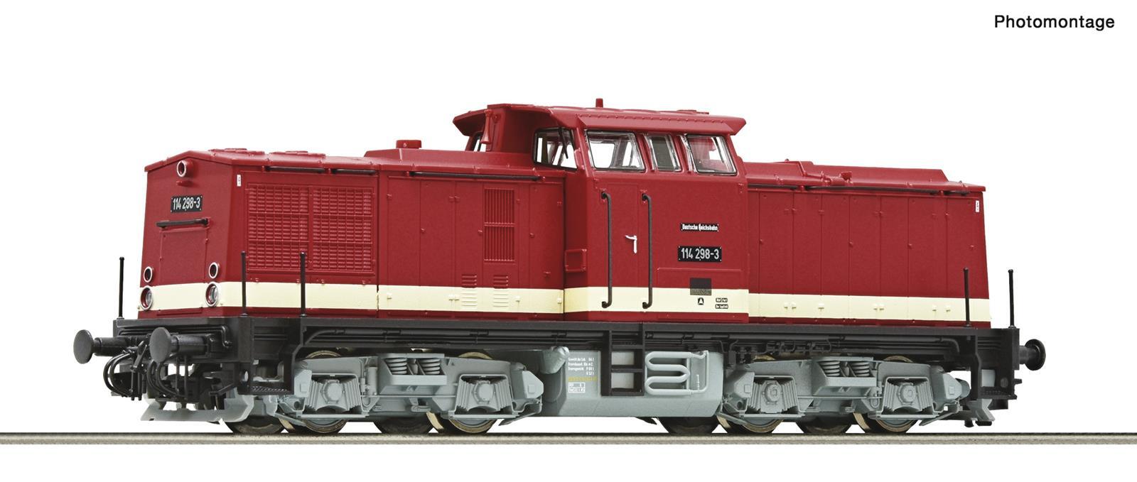 Roco 7380001 Diesellokomotive 114 298-3 DR
