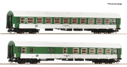 Roco 6280011 2-teiliger Set 2: Reisezugwagen, CD