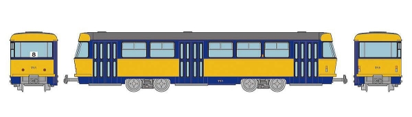 TOMYTEC 977821 Tram-system, Leipziger Straßenbahn, Typ Tatra T4+B4