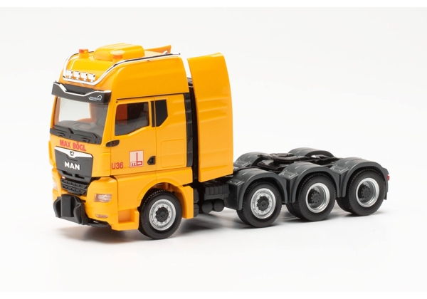 Herpa 316828 MAN TGX GX Individual Schwerlastzugmaschine "Max Bögl" (Bayern/Sengenthal)