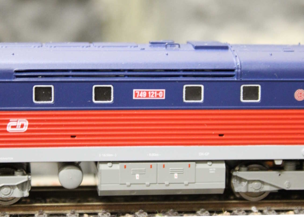 MTB Diesellokomotive 749 121 CD (ex. T481.1)
