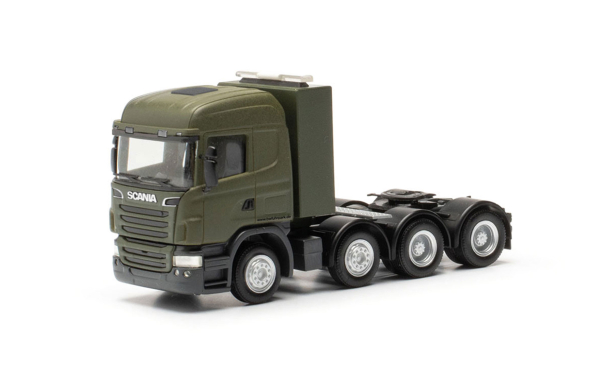 Herpa 747059 Scania R09 Highline Schwerlastzugmaschine 4achs "Bundeswehr"