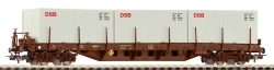 Piko 24527 Containertragwagen Rs beladen mit 3 Containern...