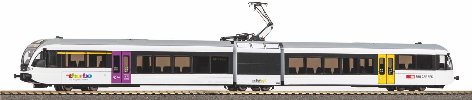 Piko 27504 Elektotriebwagen GTW 2/6 "Stadler" THURBO bwegt SBB - Sound Version