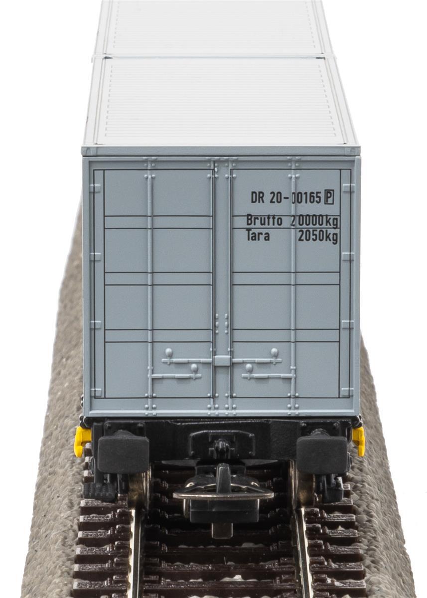 Piko 27709 Container Tragwagen VEB PIKO DR  2x20"