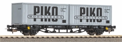 Piko 27709 Container Tragwagen VEB PIKO DR  2x20"