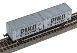 Piko 27709 Container Tragwagen VEB PIKO DR  2x20"