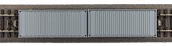 Piko 27709 Container Tragwagen VEB PIKO DR  2x20"