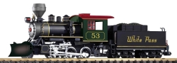 Piko 38260 US Dampflokomotive mit Tender Mini-Mogul...