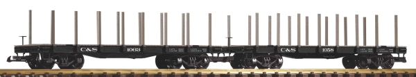 Piko 38785 2er Set Flachwagen C&S mit Rungen