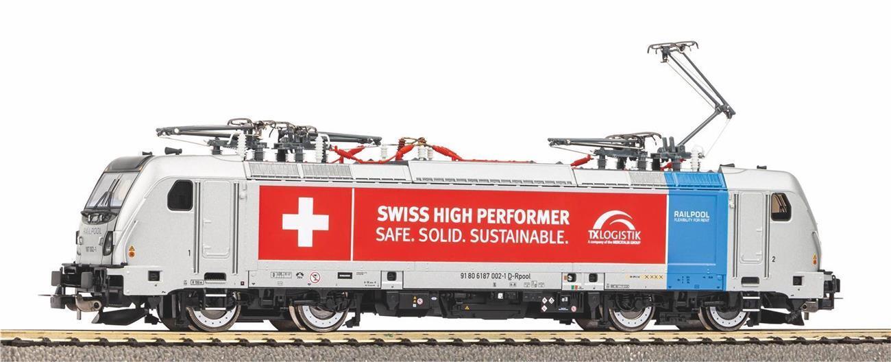 Piko 51984 Elektrolokomotive 187 002 TX Logistik Railpool - Sound Version